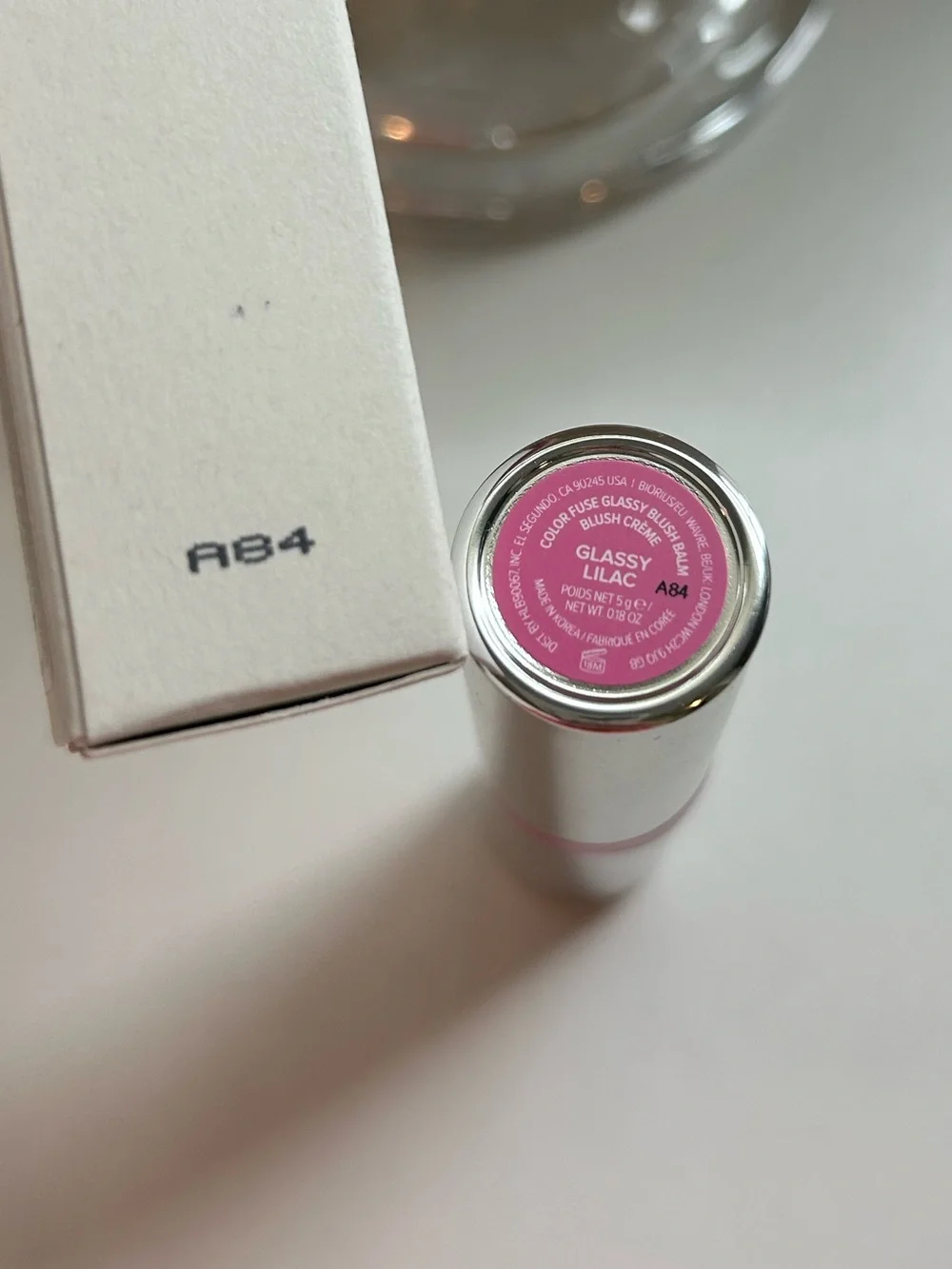 💜✨ Haus Labs Color Fuse Glassy Blush Balm Glassy Lilac NIB Full Size ✨💜